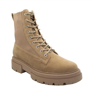 Cozzy Girl - Journey Suede Combat Boots