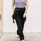 Steve Madden - Linen Blend Straight Leg Pants
