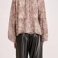 Elan - Sawyer Snakeskin Blouse