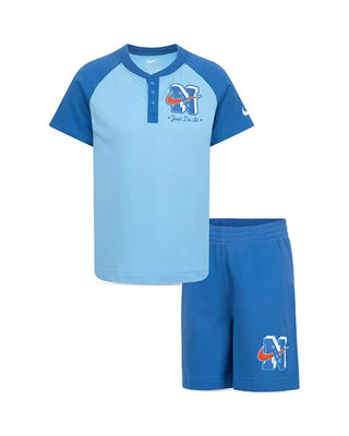 Nike - Boys Nsw Next Gen Henley Tee & Shorts Set