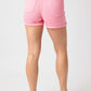 Judy Blue - Women's High Waist Tummy Control Garment Dyed Shorts