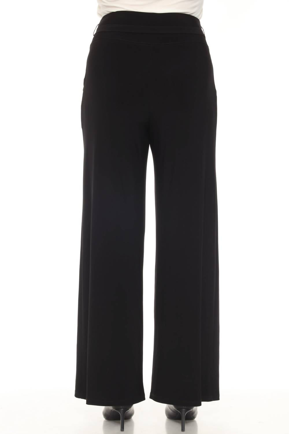 Joseph Ribkoff - Belted Pull On Wide Leg Pants