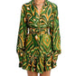 Farm Rio - Pineapple Ikat Mini Dress