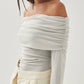 Alohas - Emica Off-the-shoulder Top