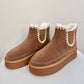 Ccocci - Women's Sherpa Platform Boot