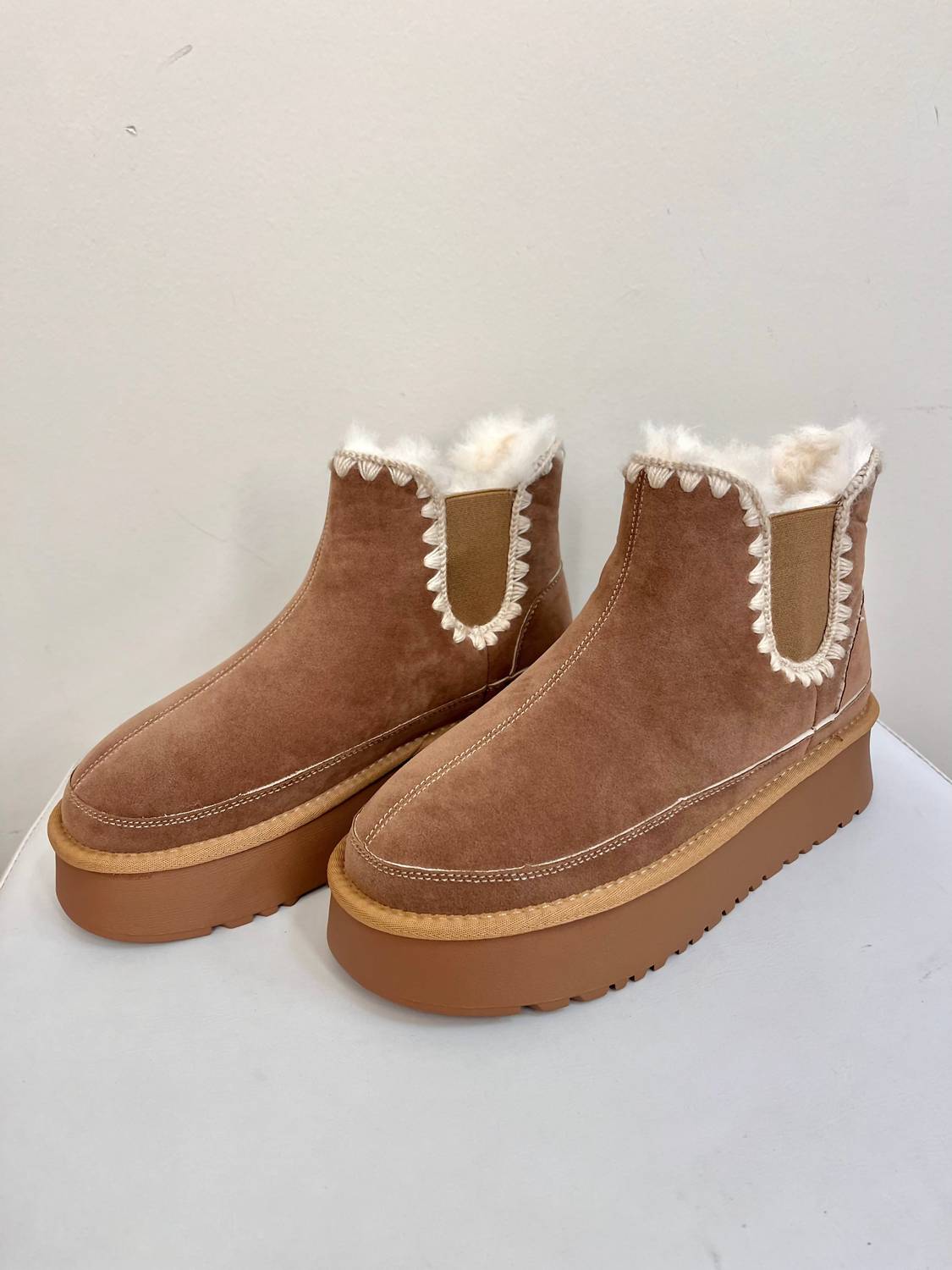 Ccocci - Women's Sherpa Platform Boot
