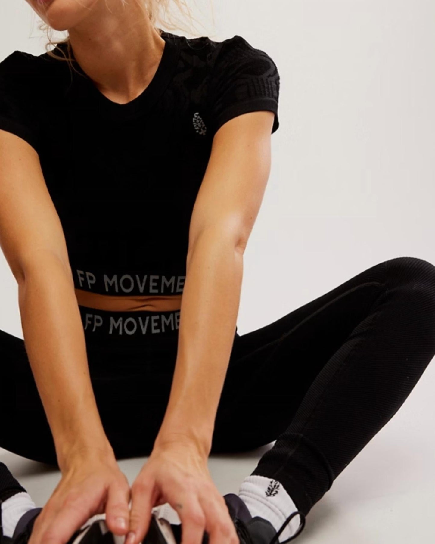 Free People - Run The Distance Baby Tee