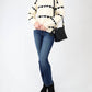 &Merci - Heart Ribbed Sweater