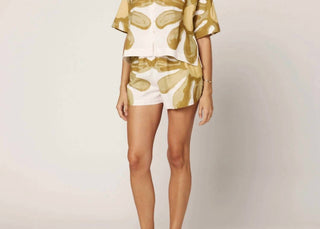 Cleobella - Short Feminino Pierre Estampado Floral