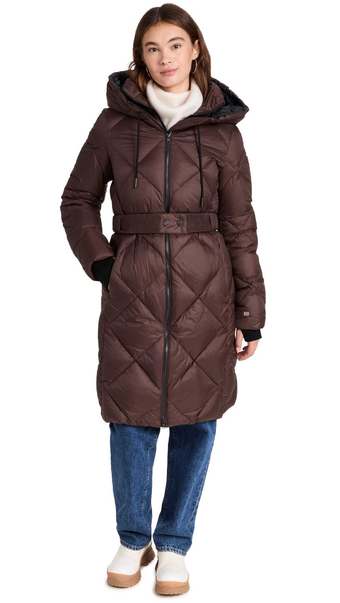 Soia & Kyo Women's Briony Parka, Oak, Brown, S