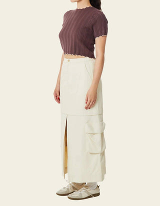 Find Me Now - Owen Cargo Midi Skirt