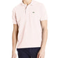 Camisa polo masculina Lacoste Classic Piquet manga curta rosa tamanho 7