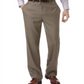 Calça social masculina Perry Ellis Folio Flex Sharkskin marrom tamanho 38x32