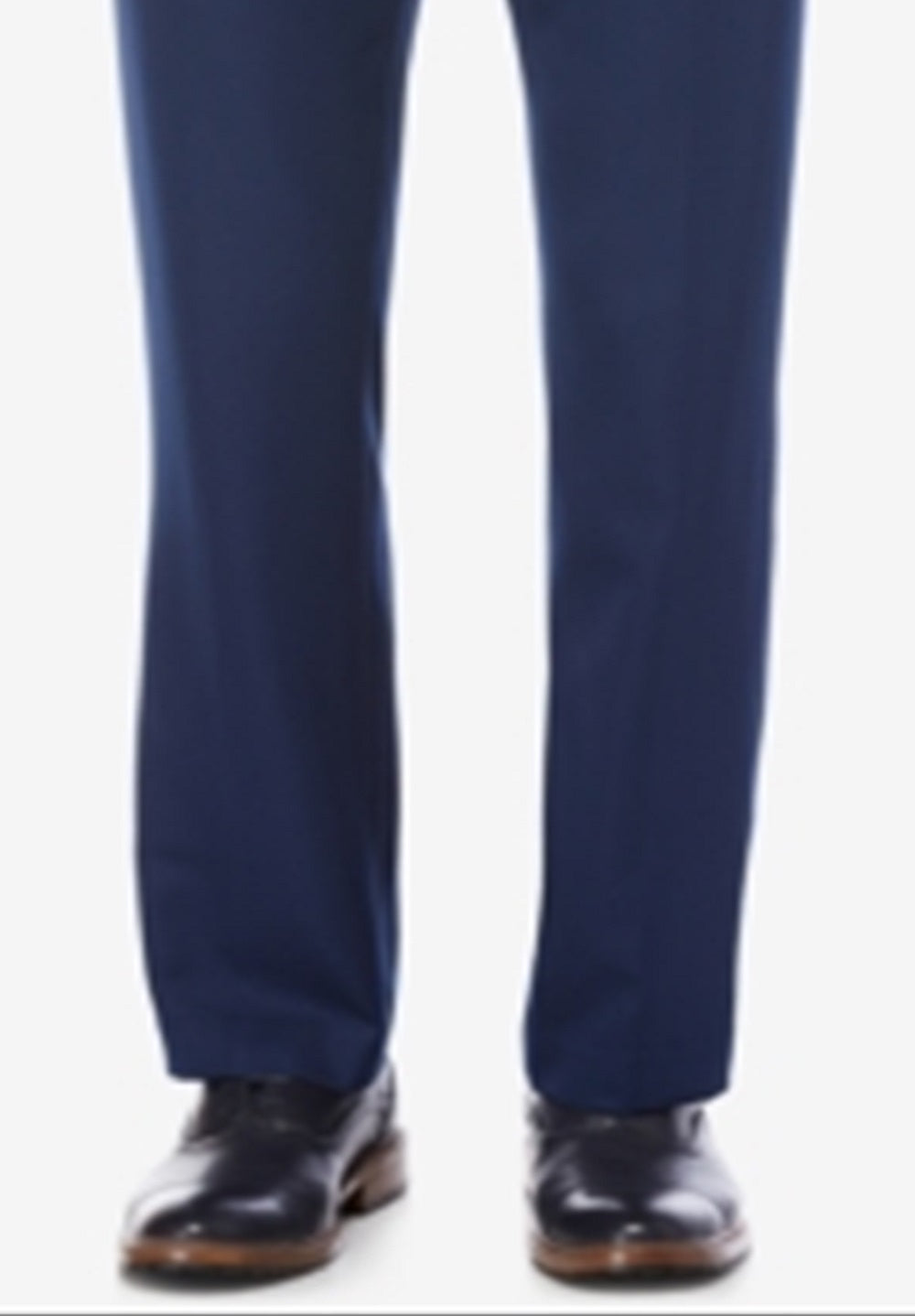 Calça social masculina Perry Ellis Straight Fit Performance Azul Tamanho 30X30