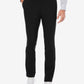 Calça social masculina Perry Ellis Extra Slim Fit, resistente à água, preta, tamanho 34x29