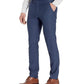 Calça social masculina Perry Ellis Slimmest Fit Flex Stretch Azul Tamanho 32X32