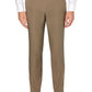 Calça social masculina Perry Ellis Extra Slim Fit Performance Stretch, marrom, tamanho 32x32
