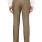 Calça social masculina Perry Ellis Extra Slim Fit Performance Stretch, marrom, tamanho 32x32