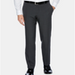 Calça social masculina Perry Ellis Portfolio Modern Fit Performance Stretch, que não passa a ferro e absorve a umidade, xadrez, tamanho 38X30, cinza