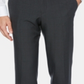 Calça social masculina Perry Ellis Portfolio Modern Fit Performance Stretch, que não passa a ferro e absorve a umidade, xadrez, tamanho 38X30, cinza