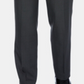 Calça social masculina Perry Ellis Portfolio Modern Fit Performance Stretch, que não passa a ferro e absorve a umidade, xadrez, tamanho 38X30, cinza