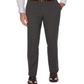 Calça social masculina Perry Ellis Modern Fit Performance Stretch Heathered, cinza, tamanho 42x30