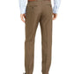 Calça social xadrez Perry Ellis masculina, ajuste moderno, tamanho 30x30, marrom