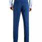 Calça social masculina Perry Ellis Slim Fit, sem passar roupa, elástica, mesclada, tamanho 32x32, azul