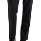 Calças Perry Ellis Masculinas Modern Fit Stretch Solid Resolution Pretas Tamanho 34X30