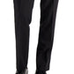 Calças Perry Ellis Masculinas Modern Fit Stretch Solid Resolution Pretas Tamanho 42X30