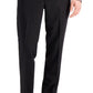 Calça Perry Ellis Masculina Modern Fit Stretch Solid Resolution Preta Tamanho 40X32