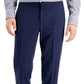 Calça Perry Ellis Masculina Modern Fit Stretch Solid Resolution Azul Tamanho 34X30