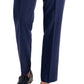 Calça Perry Ellis Masculina Modern Fit Stretch Solid Resolution Azul Tamanho 34X30