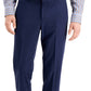 Calça Perry Ellis Masculina Modern Fit Stretch Solid Resolution Azul Tamanho 36X30
