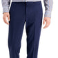Calça Perry Ellis Masculina Modern Fit Stretch Solid Resolution Azul Tamanho 42X30