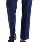 Calça Perry Ellis Masculina Modern Fit Stretch Solid Resolution Azul Tamanho 42X30