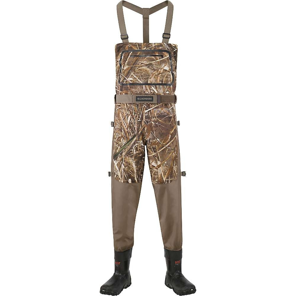 LaCrosse Men's Alpha Swampfox Drop Top 600G Waders Realtree Max5 Size 10