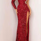 Aleta - One Shoulder Design Full Sequin Dress