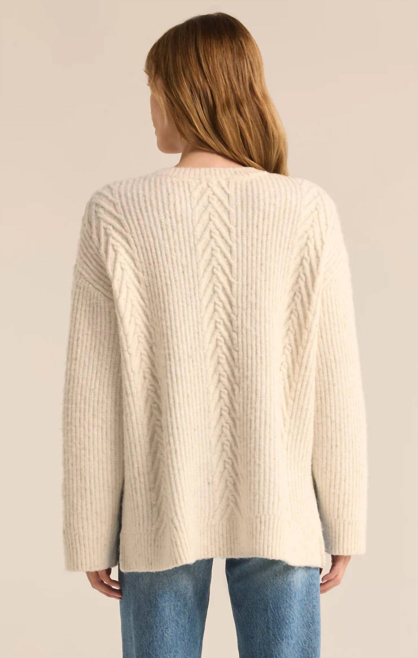Z Supply - All That Glitters Cable Knit Sweater