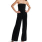 Steve Madden - Swanilda Velvet Jumpsuit