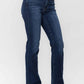Judy Blue - High Waist Vintage Frayed Hem Bootcut Jean