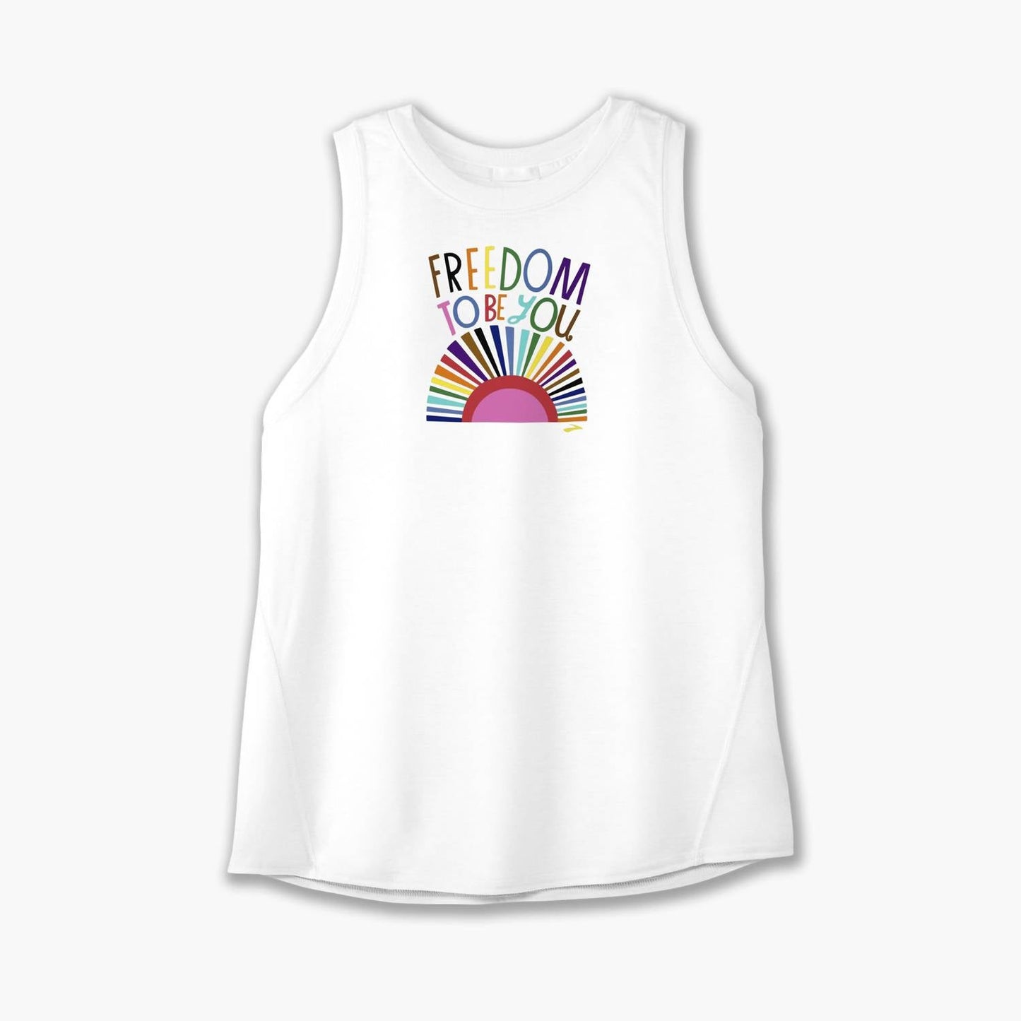 Brooks - WOMEN'S DISTANCE GRAPHIC TANK TOP