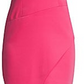 Vestido feminino BCBG Max Azria com bainha enviesada e micro cetim, rosa, tamanho 6