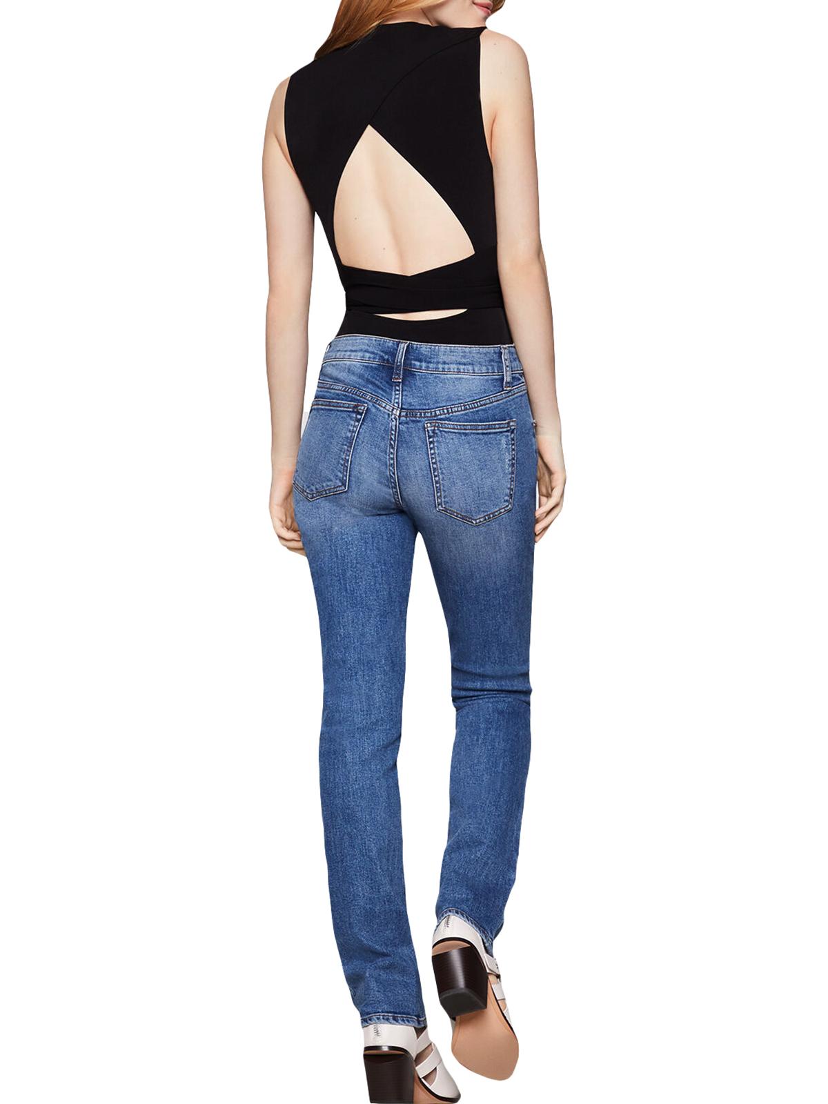 Body feminino com recorte e amarração BCBGeneration, preto, tamanho XX-S