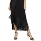 Vestido longo sem mangas feminino BCBGMAXAZRIA, preto, tamanho 4