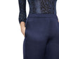 Calça Harem Feminina BCBGMAXAZRIA Azul Tamanho XX-S