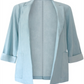 Blazers femininos BCBGeneration azul tamanho grande