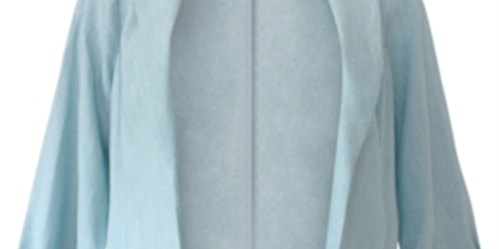Blazers femininos BCBGeneration azul tamanho grande