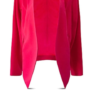 Blazer feminino BCBGeneration com frente aberta, vermelho, tamanho X-S