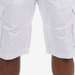 X-ray Shorts Cargo Masculino com Cinto e Bolso Duplo Branco Tamanho 38